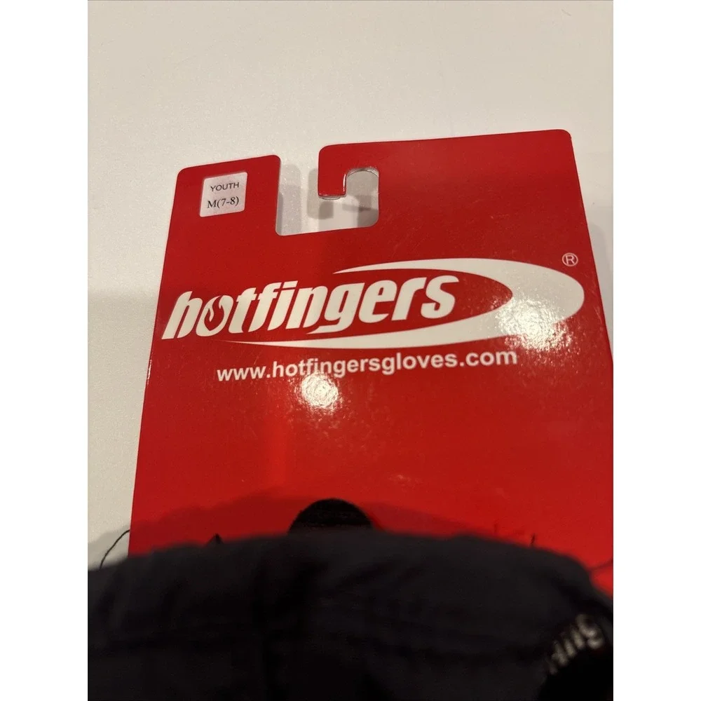 Hotfingers Rip N Go Youth Glove Black MEDIUM 7-8‎ Alpine Dry Insert